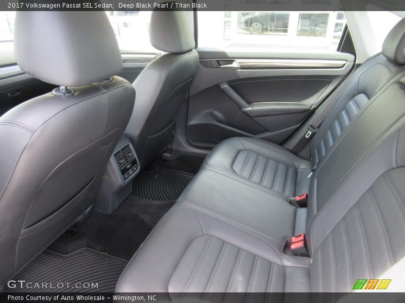 Rear Seat of 2017 Passat SEL Sedan