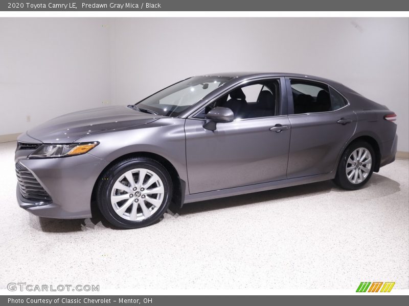 Predawn Gray Mica / Black 2020 Toyota Camry LE