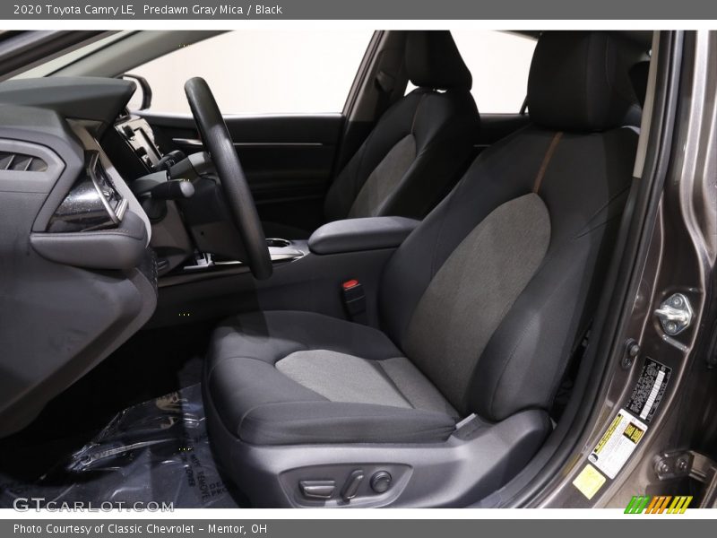 Predawn Gray Mica / Black 2020 Toyota Camry LE