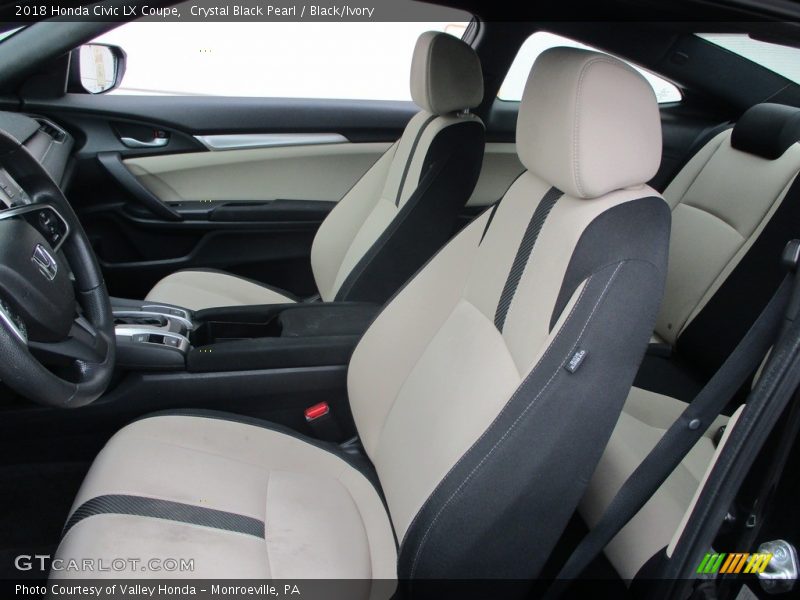 Front Seat of 2018 Civic LX Coupe