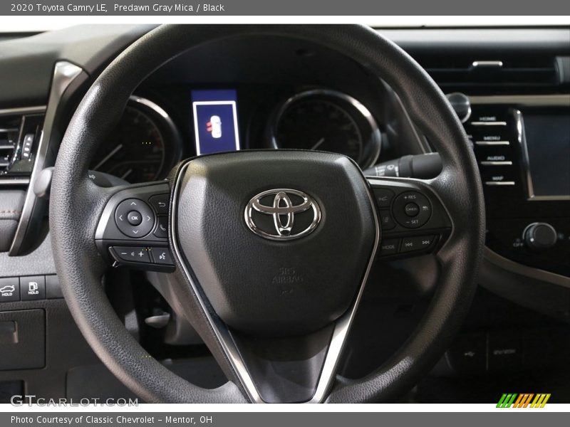 Predawn Gray Mica / Black 2020 Toyota Camry LE