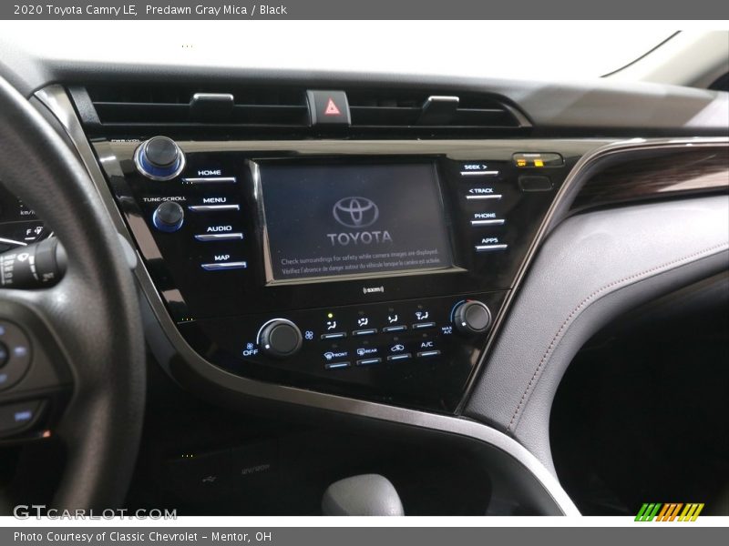 Predawn Gray Mica / Black 2020 Toyota Camry LE