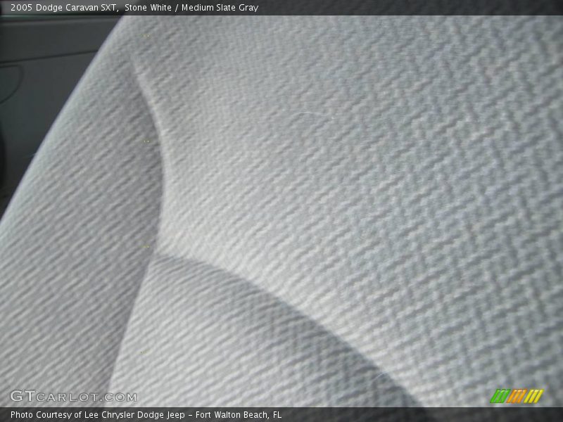 Stone White / Medium Slate Gray 2005 Dodge Caravan SXT