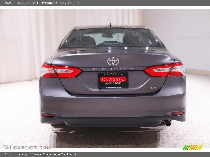 Predawn Gray Mica / Black 2020 Toyota Camry LE