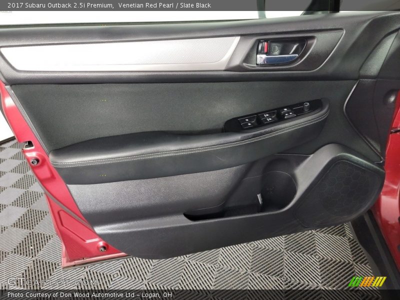 Venetian Red Pearl / Slate Black 2017 Subaru Outback 2.5i Premium