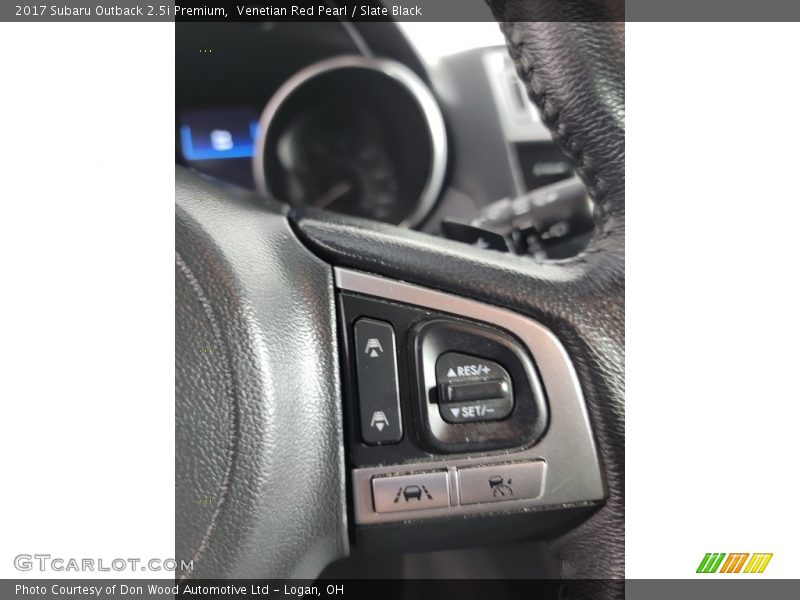 Venetian Red Pearl / Slate Black 2017 Subaru Outback 2.5i Premium