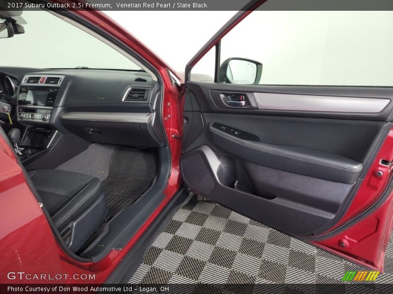 Venetian Red Pearl / Slate Black 2017 Subaru Outback 2.5i Premium