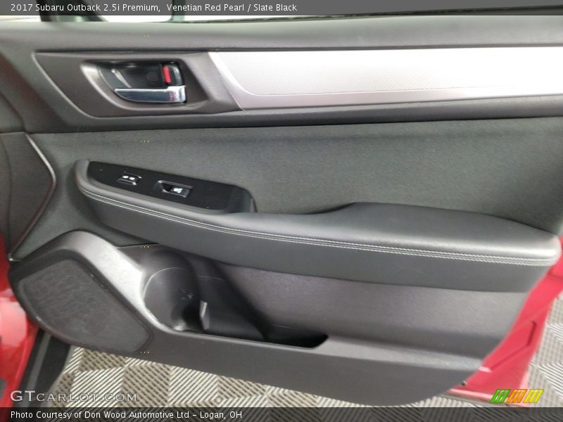 Venetian Red Pearl / Slate Black 2017 Subaru Outback 2.5i Premium