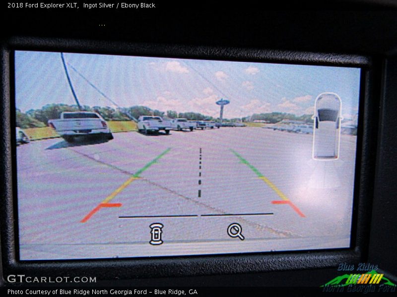 Ingot Silver / Ebony Black 2018 Ford Explorer XLT