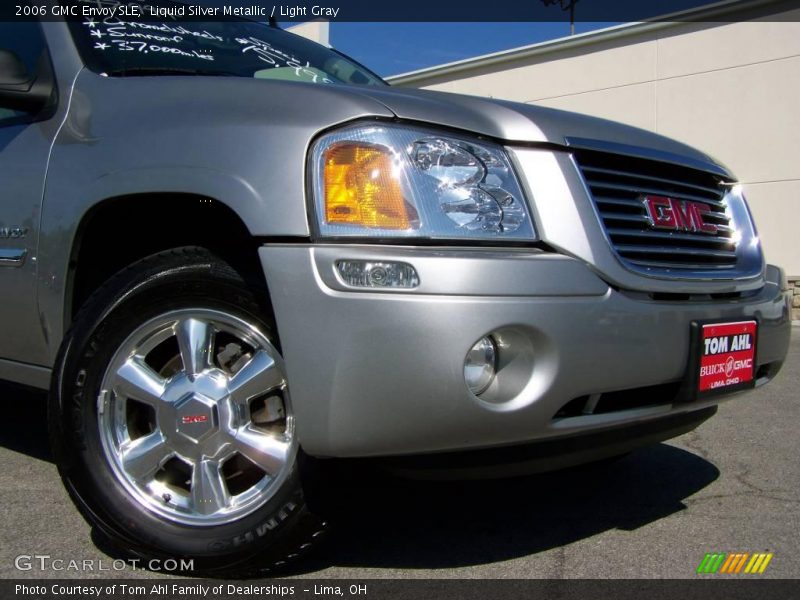 Liquid Silver Metallic / Light Gray 2006 GMC Envoy SLE