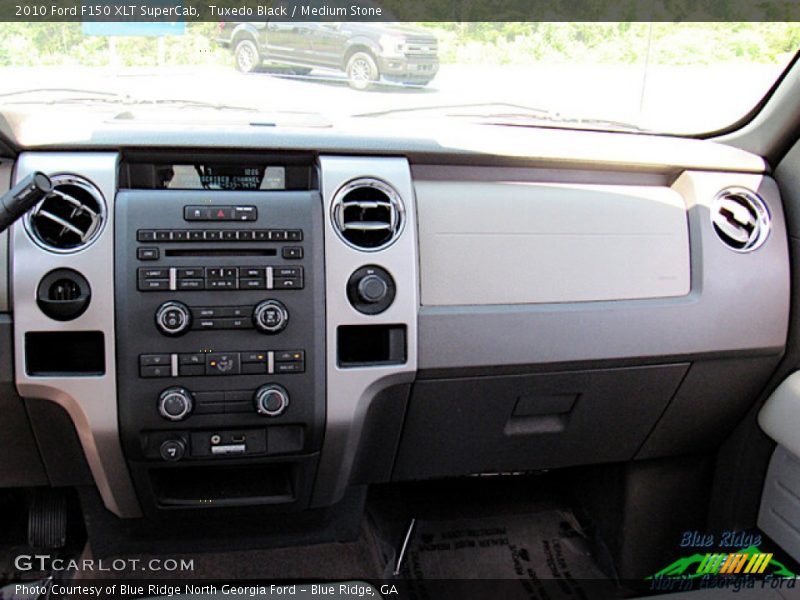 Tuxedo Black / Medium Stone 2010 Ford F150 XLT SuperCab