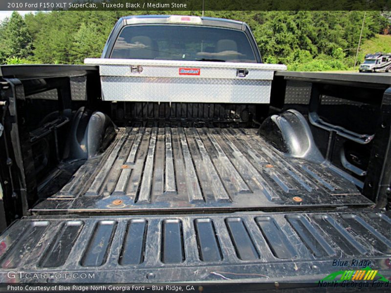 Tuxedo Black / Medium Stone 2010 Ford F150 XLT SuperCab