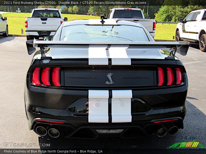 Shadow Black / GT500 Recaro/Ebony/Smoke Gray Accents 2021 Ford Mustang Shelby GT500