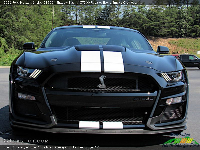 Shadow Black / GT500 Recaro/Ebony/Smoke Gray Accents 2021 Ford Mustang Shelby GT500