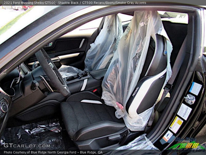 2021 Mustang Shelby GT500 GT500 Recaro/Ebony/Smoke Gray Accents Interior