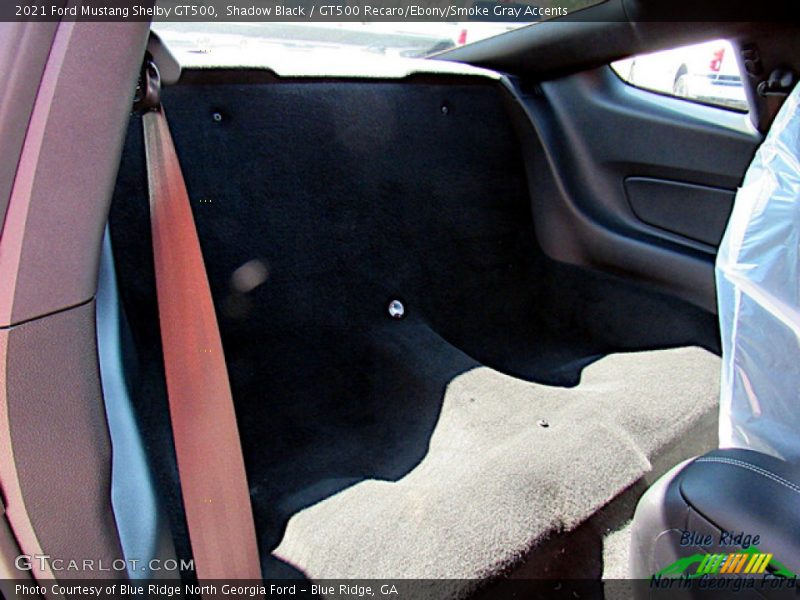 Shadow Black / GT500 Recaro/Ebony/Smoke Gray Accents 2021 Ford Mustang Shelby GT500