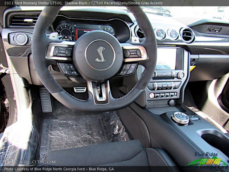 Shadow Black / GT500 Recaro/Ebony/Smoke Gray Accents 2021 Ford Mustang Shelby GT500