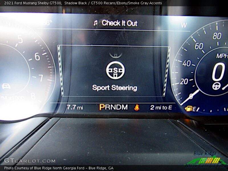 Shadow Black / GT500 Recaro/Ebony/Smoke Gray Accents 2021 Ford Mustang Shelby GT500