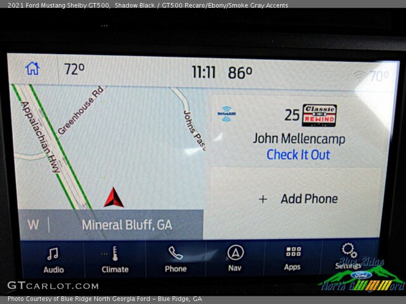 Shadow Black / GT500 Recaro/Ebony/Smoke Gray Accents 2021 Ford Mustang Shelby GT500