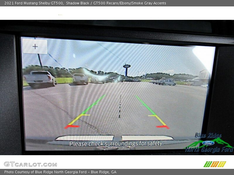 Shadow Black / GT500 Recaro/Ebony/Smoke Gray Accents 2021 Ford Mustang Shelby GT500