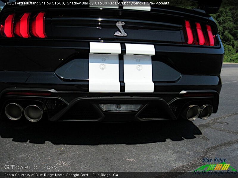 Shadow Black / GT500 Recaro/Ebony/Smoke Gray Accents 2021 Ford Mustang Shelby GT500