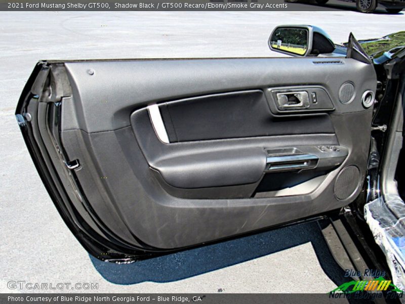 Shadow Black / GT500 Recaro/Ebony/Smoke Gray Accents 2021 Ford Mustang Shelby GT500