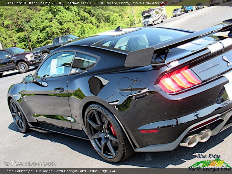 Shadow Black / GT500 Recaro/Ebony/Smoke Gray Accents 2021 Ford Mustang Shelby GT500