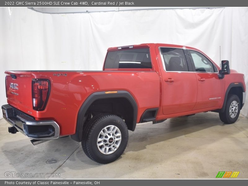 Cardinal Red / Jet Black 2022 GMC Sierra 2500HD SLE Crew Cab 4WD