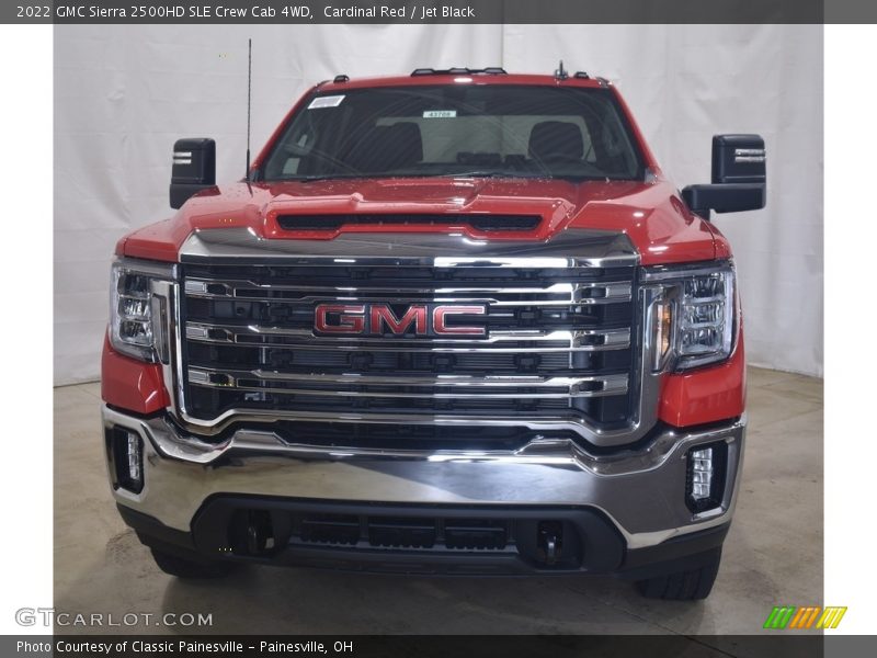 Cardinal Red / Jet Black 2022 GMC Sierra 2500HD SLE Crew Cab 4WD