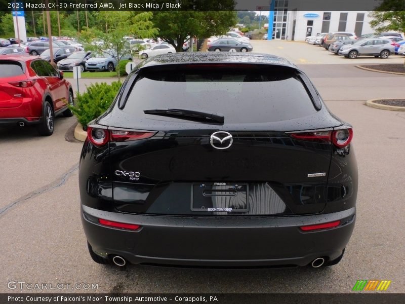 Jet Black Mica / Black 2021 Mazda CX-30 Preferred AWD