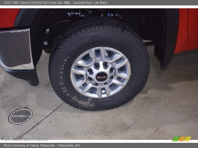 Cardinal Red / Jet Black 2022 GMC Sierra 2500HD SLE Crew Cab 4WD