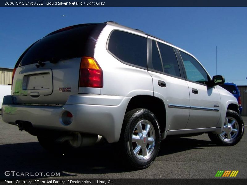 Liquid Silver Metallic / Light Gray 2006 GMC Envoy SLE