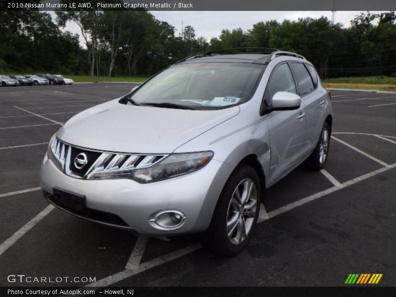 Platinum Graphite Metallic / Black 2010 Nissan Murano LE AWD