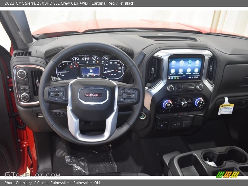 Cardinal Red / Jet Black 2022 GMC Sierra 2500HD SLE Crew Cab 4WD