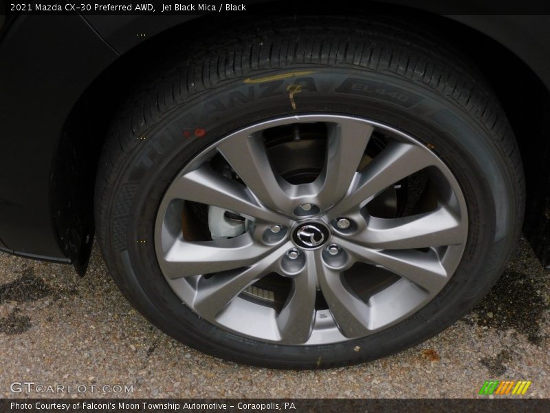 Jet Black Mica / Black 2021 Mazda CX-30 Preferred AWD