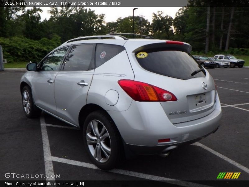 Platinum Graphite Metallic / Black 2010 Nissan Murano LE AWD