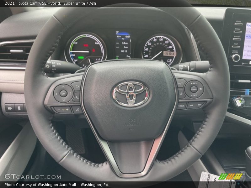  2021 Camry SE Hybrid Steering Wheel