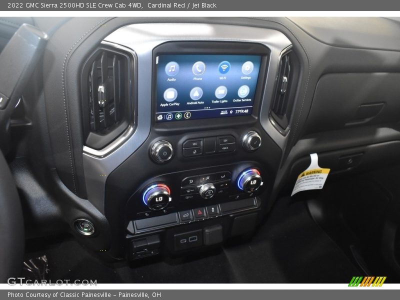 Cardinal Red / Jet Black 2022 GMC Sierra 2500HD SLE Crew Cab 4WD