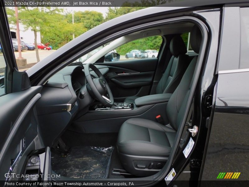 Jet Black Mica / Black 2021 Mazda CX-30 Preferred AWD