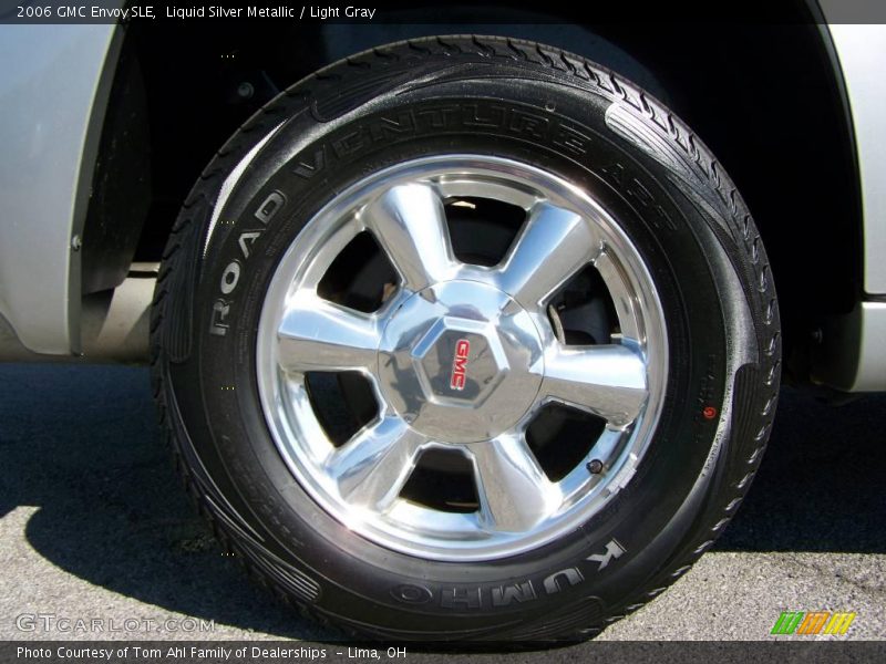 Liquid Silver Metallic / Light Gray 2006 GMC Envoy SLE