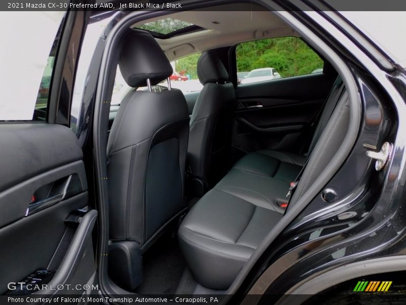 Jet Black Mica / Black 2021 Mazda CX-30 Preferred AWD