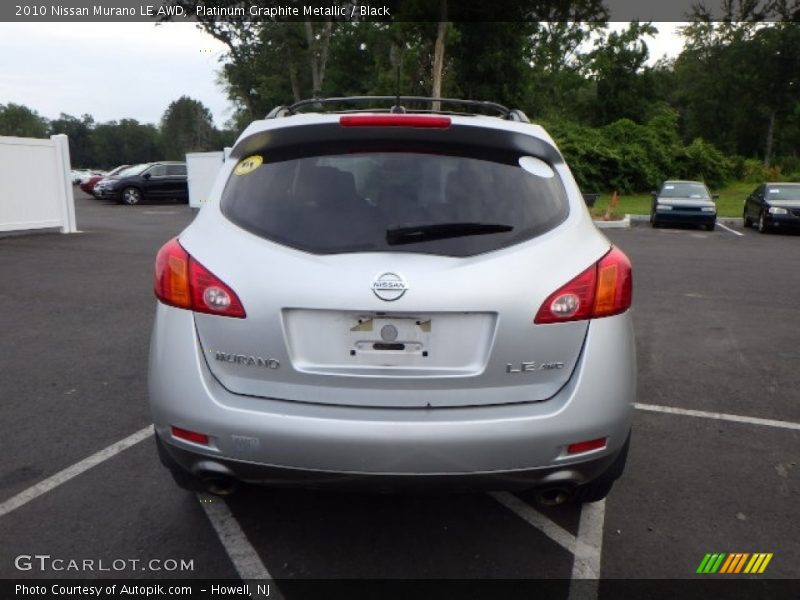 Platinum Graphite Metallic / Black 2010 Nissan Murano LE AWD
