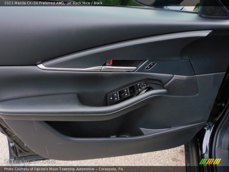 Jet Black Mica / Black 2021 Mazda CX-30 Preferred AWD