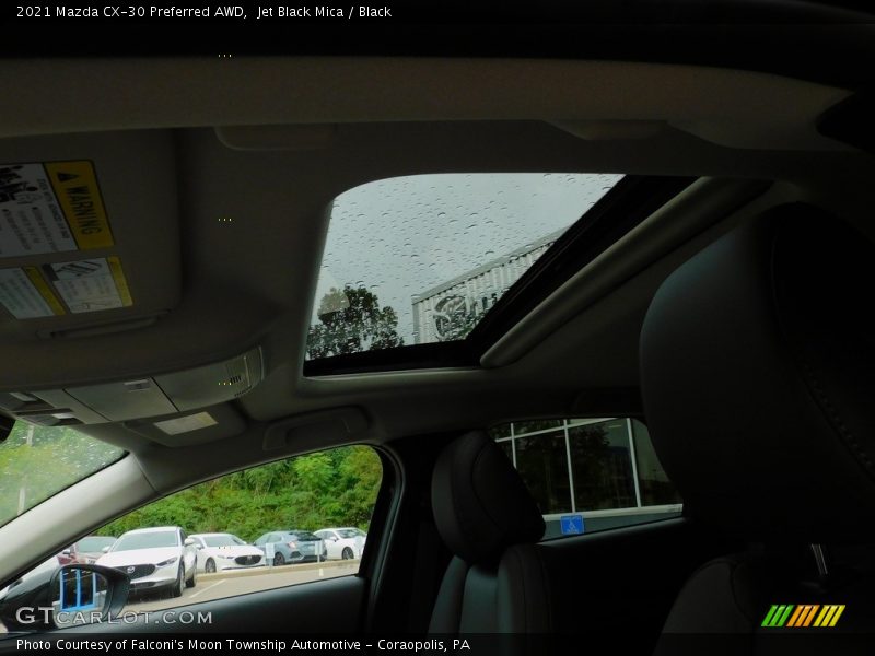 Jet Black Mica / Black 2021 Mazda CX-30 Preferred AWD