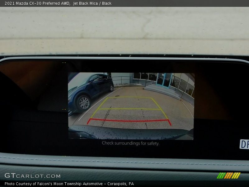 Jet Black Mica / Black 2021 Mazda CX-30 Preferred AWD
