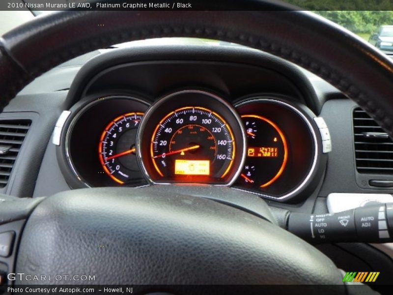 Platinum Graphite Metallic / Black 2010 Nissan Murano LE AWD