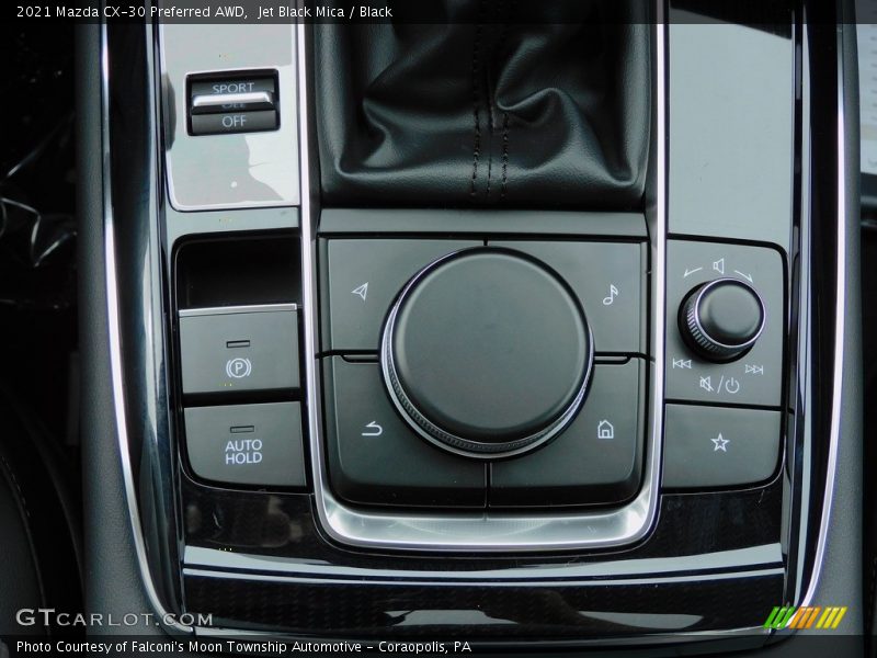 Jet Black Mica / Black 2021 Mazda CX-30 Preferred AWD