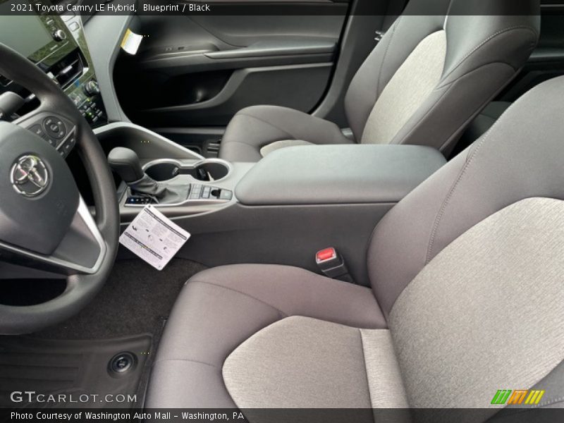 Blueprint / Black 2021 Toyota Camry LE Hybrid