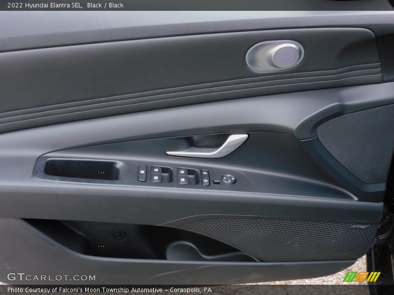 Black / Black 2022 Hyundai Elantra SEL