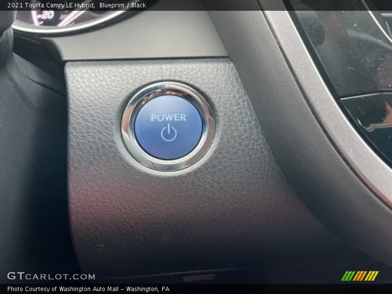 Blueprint / Black 2021 Toyota Camry LE Hybrid